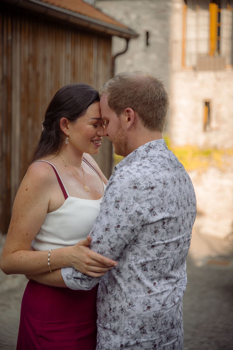 Séance d'engagement photographiée par Céline Granger